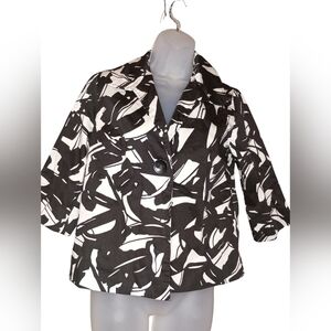 TAKE 50% OFF TWEEDS black and white blazer Preppy Clueless (#956)